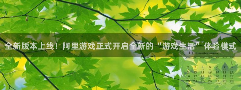 天美娱乐注册服务条款：全新版本上线！阿里游戏正式开启全新的“
