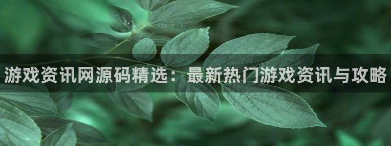 天美娱乐的意思：游戏资讯网源码精选：最新热门游戏资讯与攻略