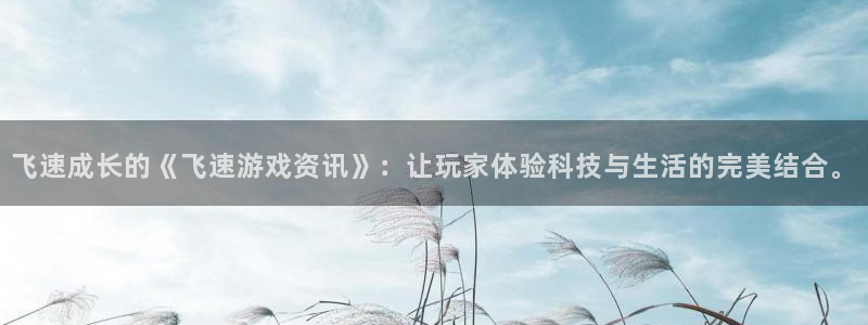 天美娱乐注册登录平台：飞速成长的《飞速游戏资讯》：让玩家体验